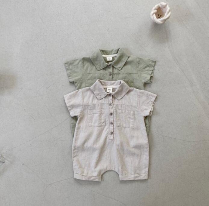 2023年新品★ベビー服　ロンパース　連体服★66-100cm★2色