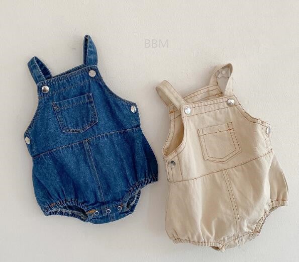 2023★春夏新作★韓国風子供服★ロンパース★2色66-100CM