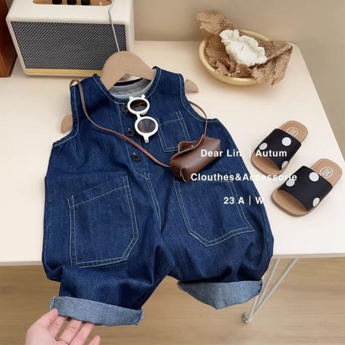 子供服★サロペット★連体服★韓国風子供服★キッズ女の子★90-140CM