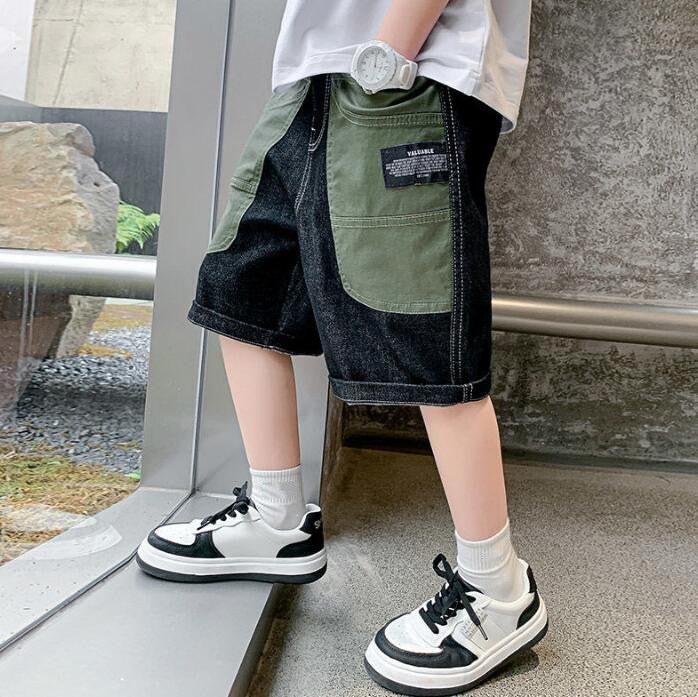 子供服★ボトムス★ハーフパンツ★韓国風子供服★キッズ男の子★カジュアル★110-160CM