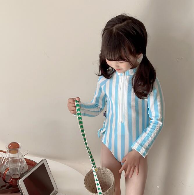 子供服★水着★連体服★韓国風子供服★キッズ女の子★可愛い★90-130CM