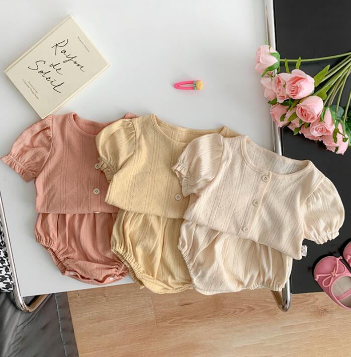 2023★春夏新作★韓国風子供服★トップス+ズボン2セット★3色66-100CM