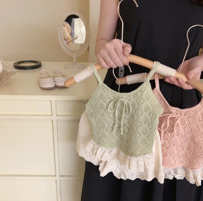 子供服★トップス★キャミソール★韓国風子供服★キッズ女の子★2色★90-140CM