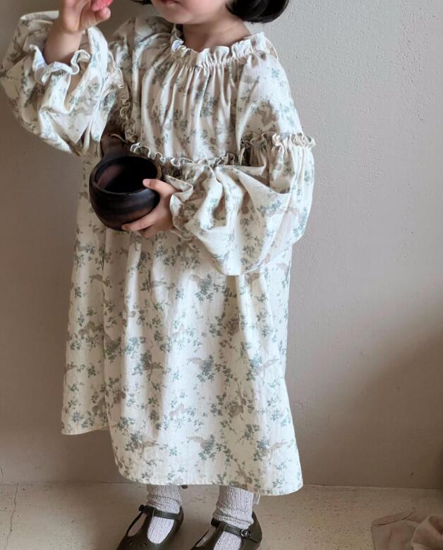 2023秋新品J★子供服　ワンピース★80-140cm★