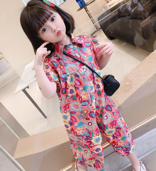 2023★春夏新作★韓国風子供服★連体服★4色7-15