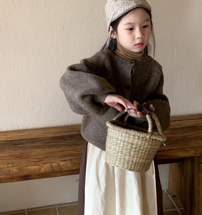 2023秋新品m★子供服　カーディガン★90-150cm★2色