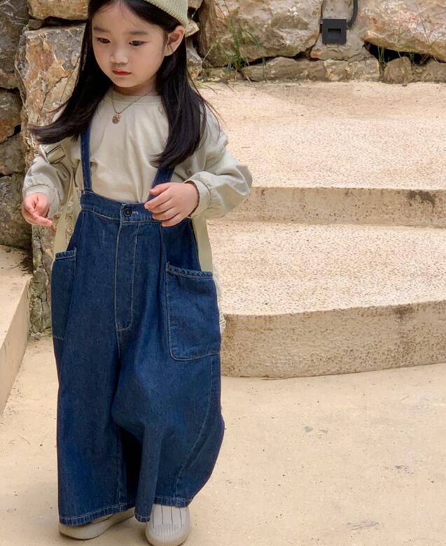 2023★春秋新作★韓国風子供服★サロペット★80-140CM