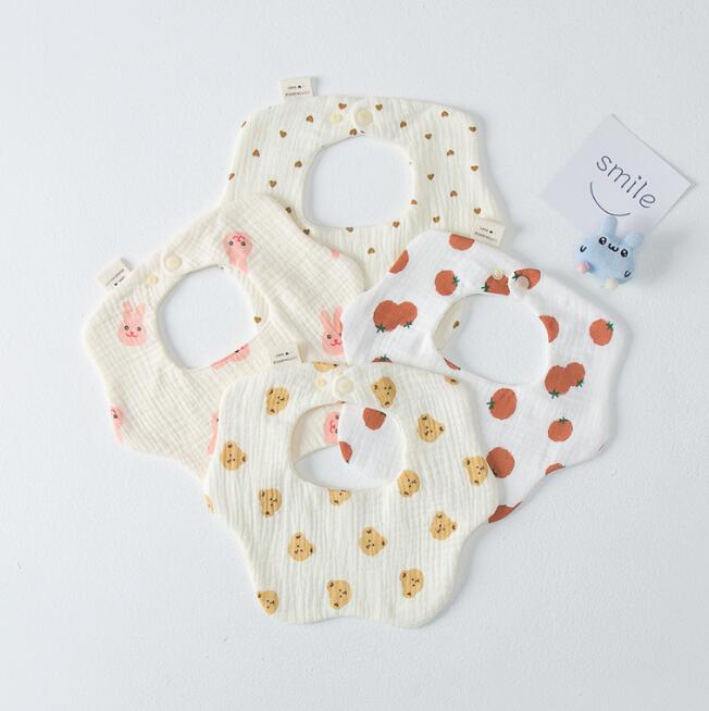 よだれかけ★子供用★涎掛け★ベビー向け★赤ちゃん用★男女兼用★可愛い★4色