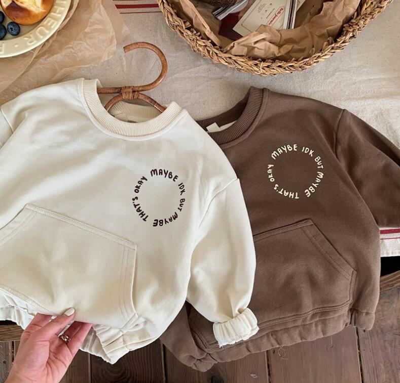 2023★春秋新作★韓国風子供服★スウェット★2色80-130CM