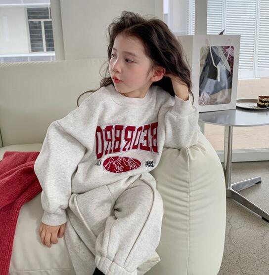 子供服★パーカー+ズボン★セットアップ★韓国風子供服★キッズ★男女兼用★7-15#