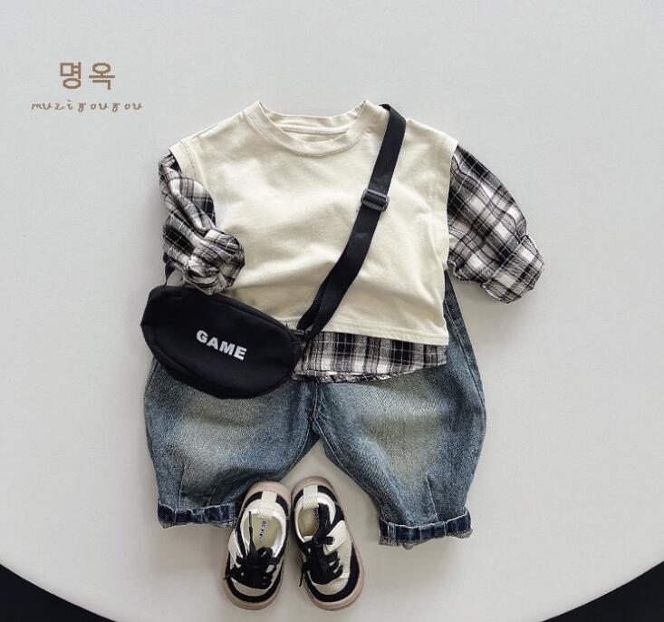 2023秋新作★キッズ服　トップス★80-130★2色