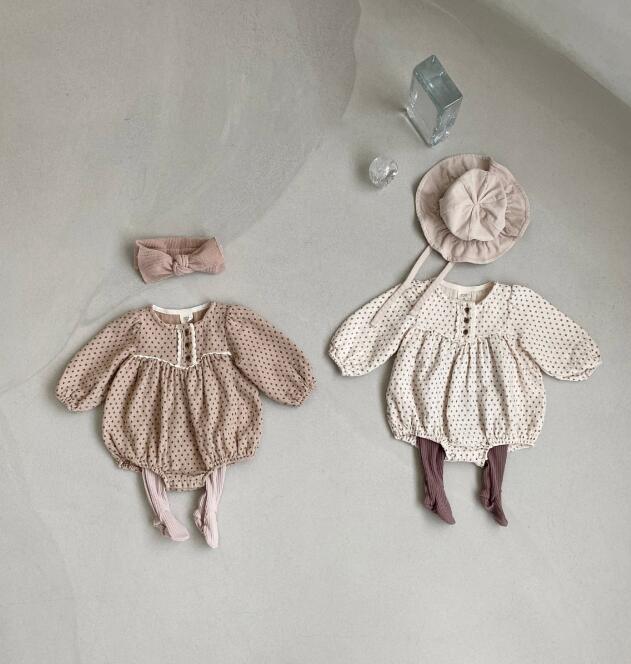 2023★春秋新作★韓国風子供服★ロンパース★2色66-90CM