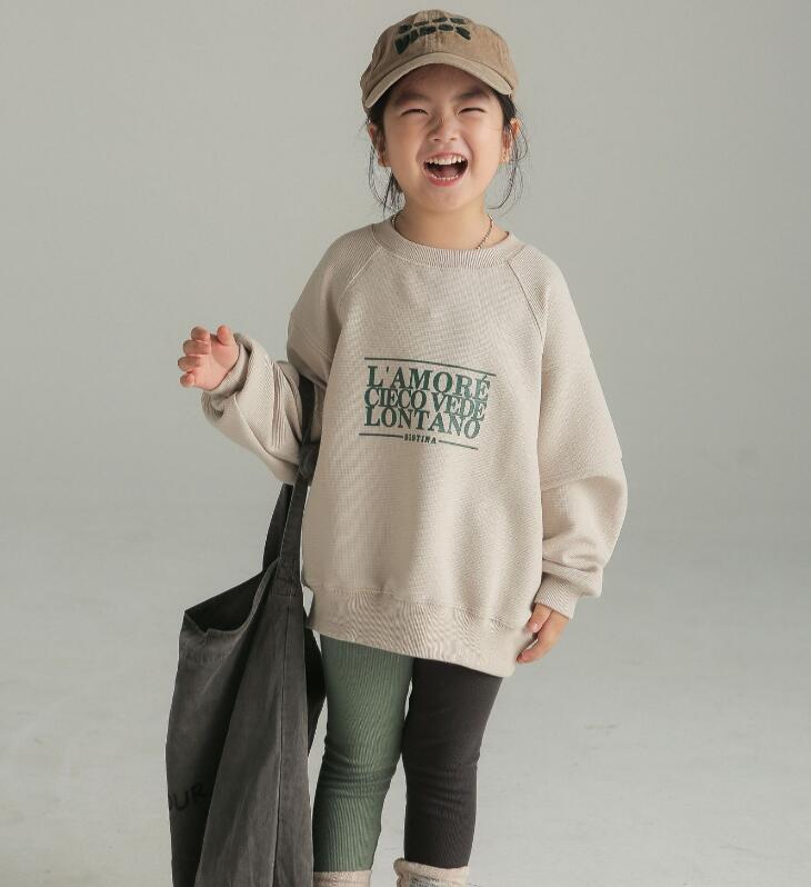 2023秋新品★子供服&親子服　トップス★90-150cm/F★2色