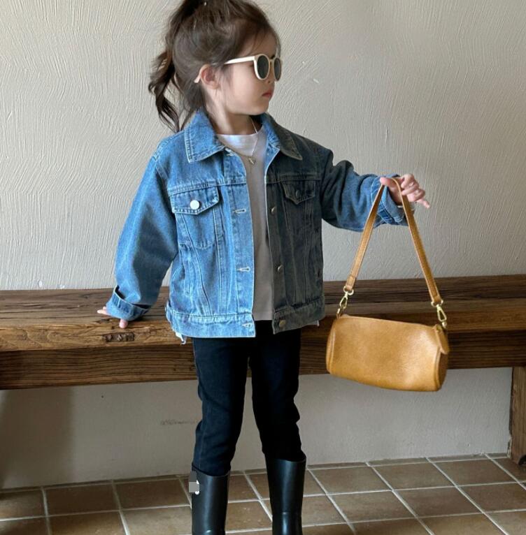 2023秋新品★子供服　デニムコート★90-140cm★