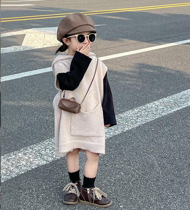 2023★春秋新作★韓国風子供服★トップス★チョッキ★分けて販売★90-140CM