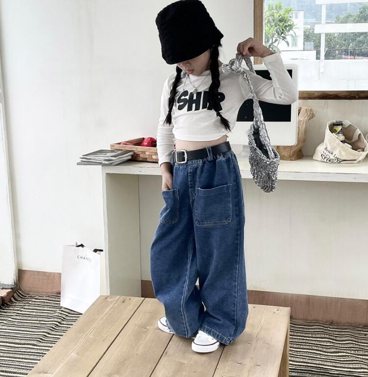 2023★春秋新作★韓国風子供服★ズボン★90-140CM