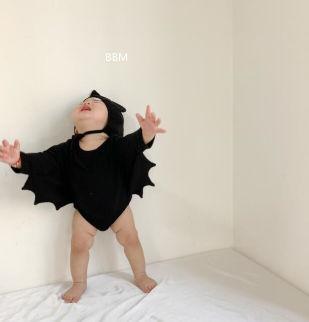 2023★韓国風ベビー服★ロンパース+帽子★ハロウィン★66-90CM