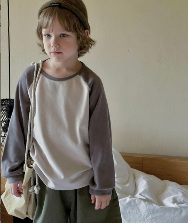 2023★春秋新作★韓国風子供服★スウェット★2色90-130CM