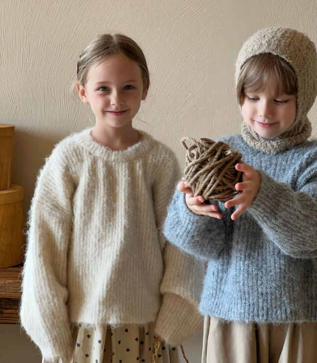 2023★春秋新作★韓国風子供服★セーター★2色90-130CM