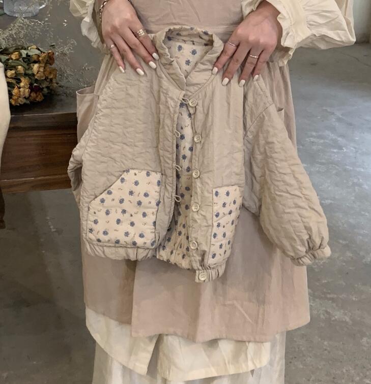 2023秋冬新品★子供服　リバーシブル・ジャケット★90-140cm★