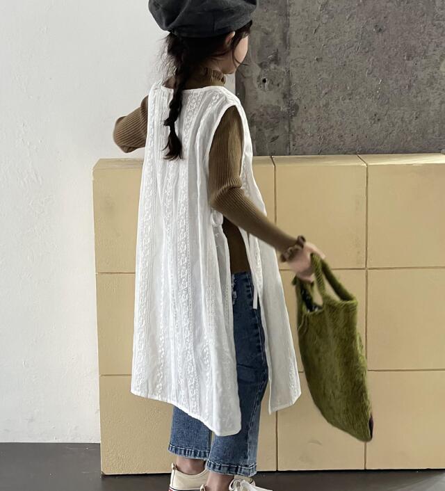 2023秋新品★子供服　ワンピース　ブラウス★90-140cm★