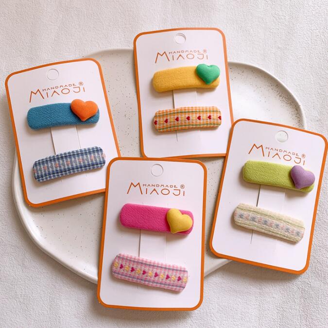 髪飾り★まとめ髪用★ヘアアクセサリー★子供用★キッズ★ヘアピン★2枚入り★可愛い★多色