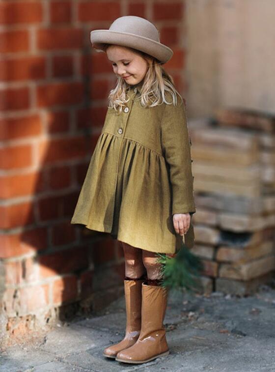 2023秋新作★子供服　ワンピース★90-130cm★