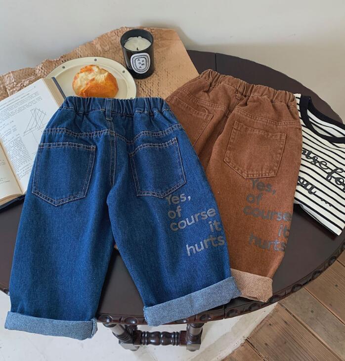 2023秋新品★子供服　ズボン★90-140cm★2色