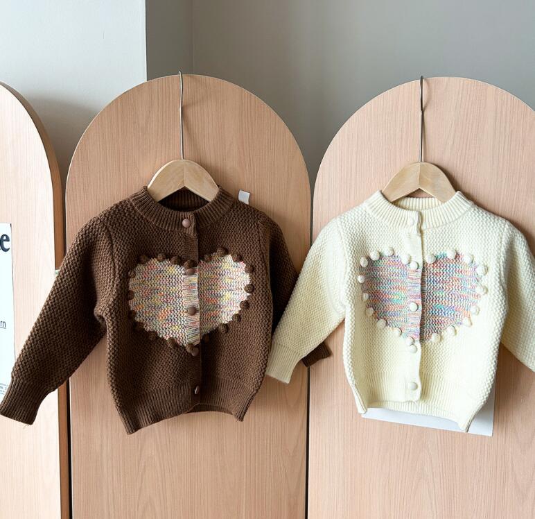 2023秋新品★子供服　カーディガン★90-130cm★2色