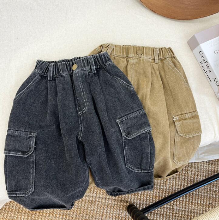 2023秋新作★キッズ服　デニムズボン★80-130★2色