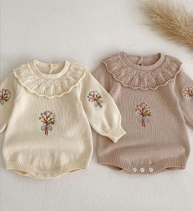 2023★春秋新作★韓国風子供服★ロンパース★2色66-100CM