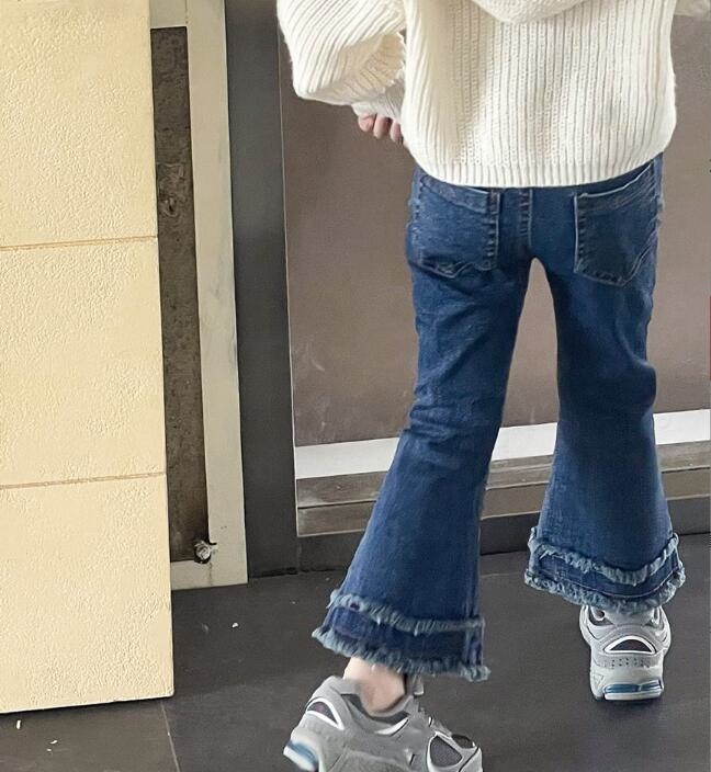 2023★春秋新作★韓国風子供服★ジーンズ★90-140CM