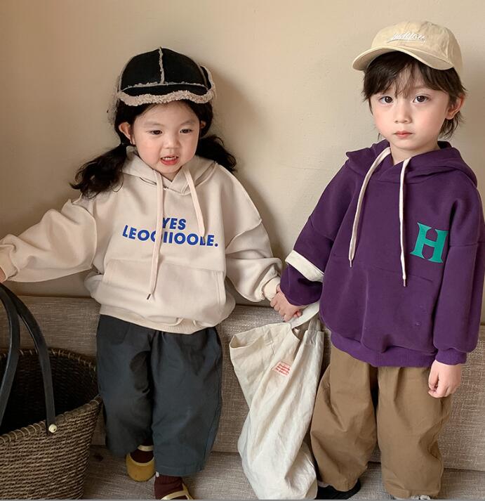 2023★春秋新作★韓国風子供服★トレーナー★パーカー★2色80-130CM