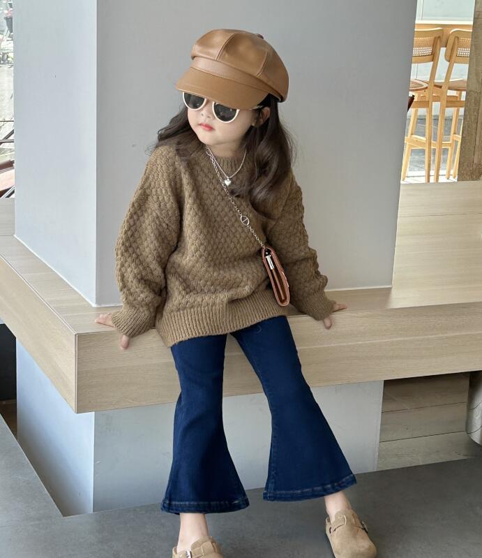 2023秋新品★子供服　デニムズボン★90-140cm★