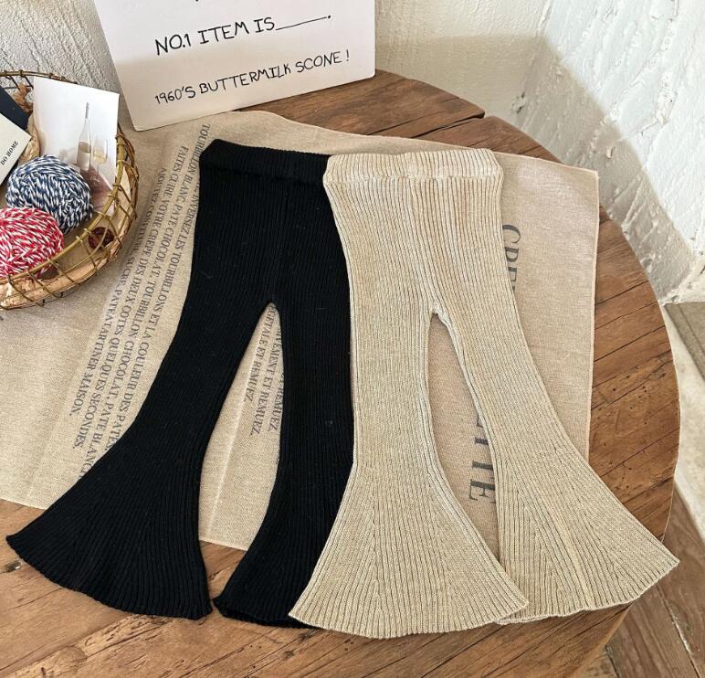 2023秋新品★子供服　ニットズボン★80-140cm★2色