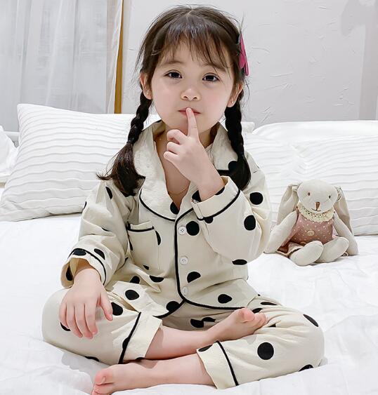 2023★春秋新作★韓国風子供服★トップス+ズボン★ルームウェア★寝巻き★2色7-15