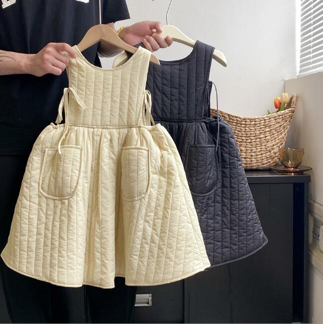 2023★秋冬新作★韓国風子供服★ワンピース★2色100-140CM