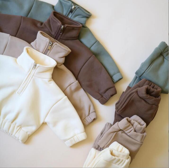 2023★秋冬新作★韓国風子供服★トップス+ズボン2セット★4色80-130CM