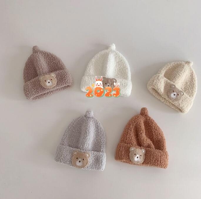 2023★秋冬新作★キッズ帽子★キャップ★5色