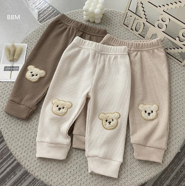 2023★春秋新作★韓国風ベビー服★ズボン★3色66-100CM
