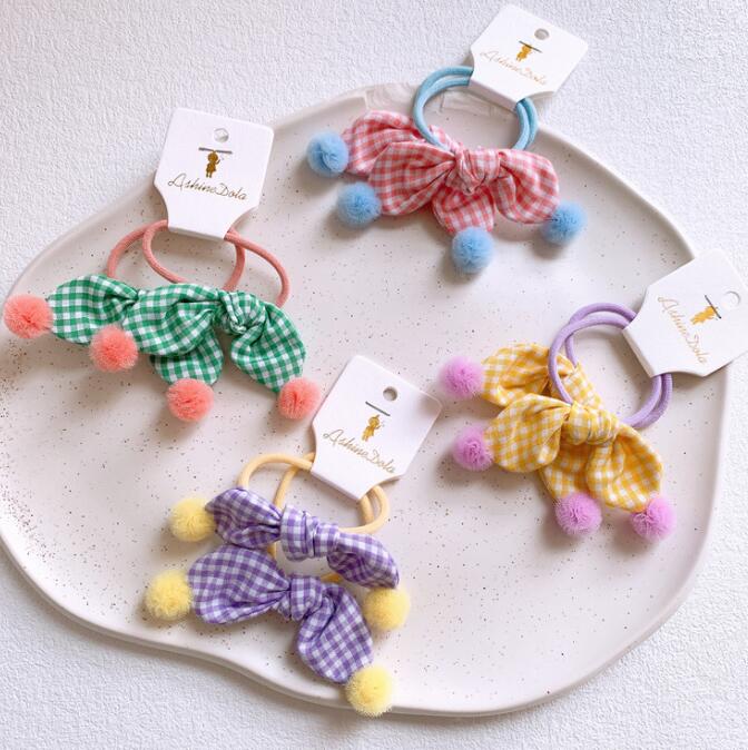 髪飾り★まとめ髪用★ヘアアクセサリー★子供用★キッズ★ヘアゴム★2枚入り★可愛い★多色