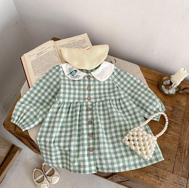 「2023秋」子供服★ワンピース★長袖★韓国風子供服★ベビー★可愛い★73-110CM