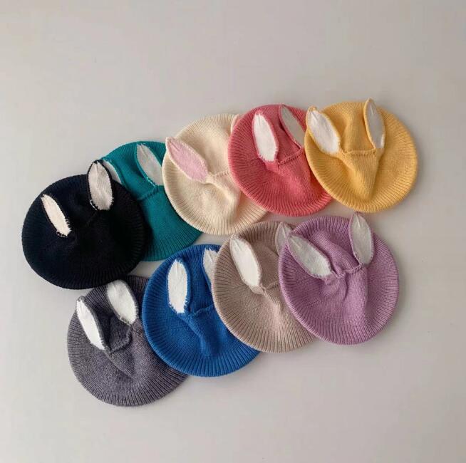「2023秋冬」子供用★帽子★ベビー★ニット帽子★ベレー帽★可愛い★防寒★8色