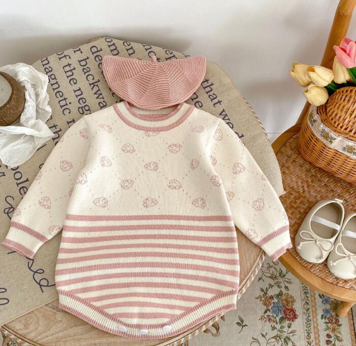 「2023秋」子供服★ロンパース★連体服★韓国風子供服★ベビー★可愛い★66-100CM