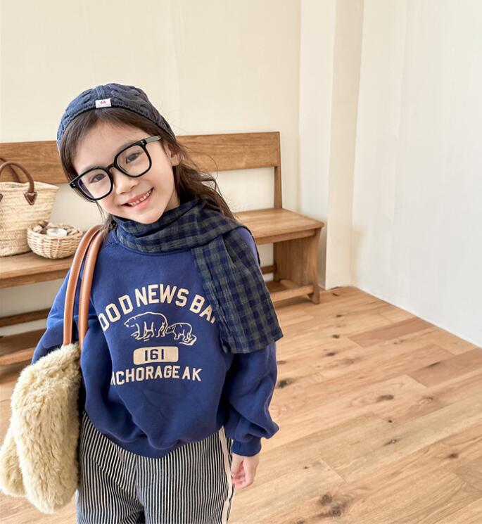 2023★秋冬新作★韓国風子供服★トレーナー★3色80-130CM