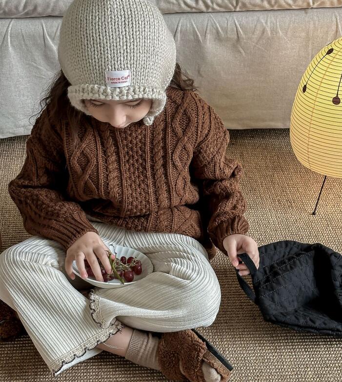 2023★秋冬新作★韓国風子供服★セーター★厚手★2色90-150CM