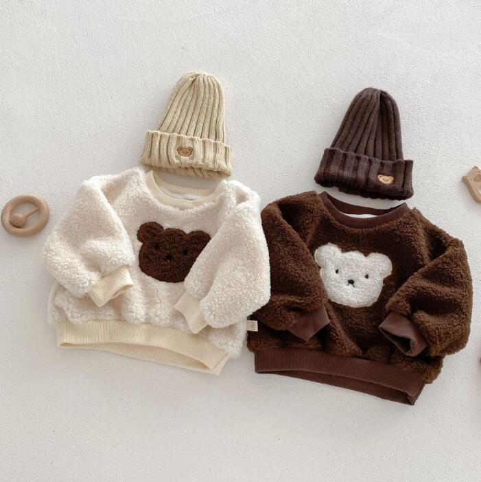 2023★秋冬新作★韓国風ベビー服★トレーナー★2色73-100CM