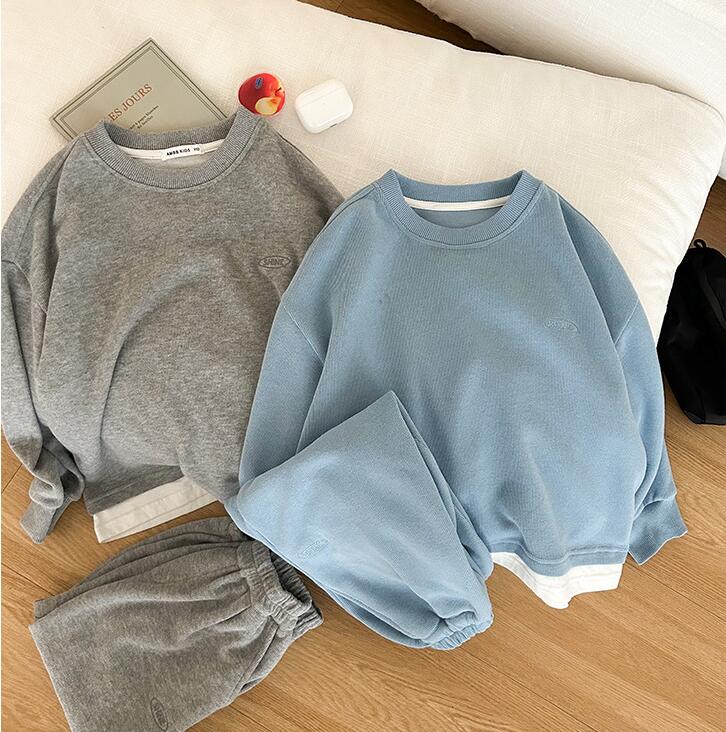 2023★春秋新作★韓国風子供服★トップス+ズボン2セット★3色90-150CM