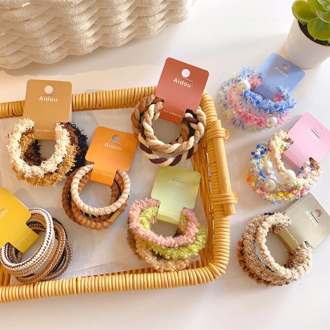 髪飾り★まとめ髪用★ヘアアクセサリー★子供用★キッズ★ヘアゴム★可愛い★多色