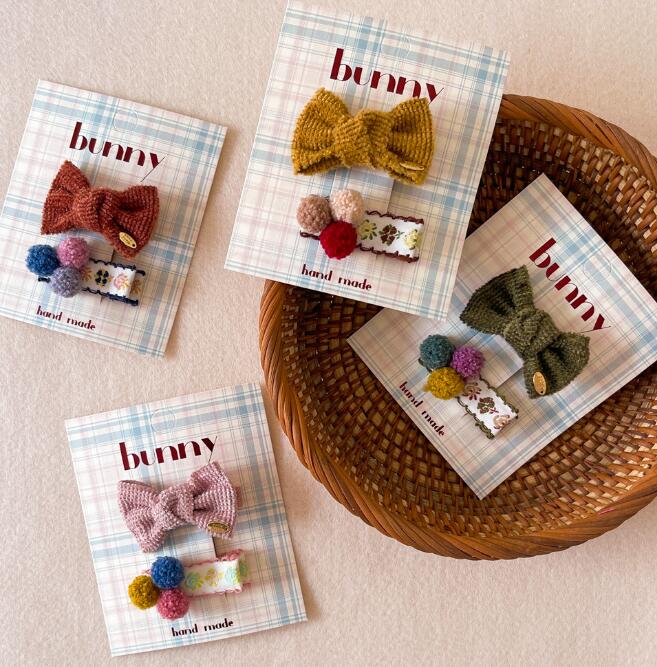 髪飾り★まとめ髪用★ヘアアクセサリー★子供用★キッズ★ヘアピン★2枚入り★多色